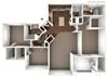 Tercero Floor Plan Tercero Floor Plan | Villas at San Dorado